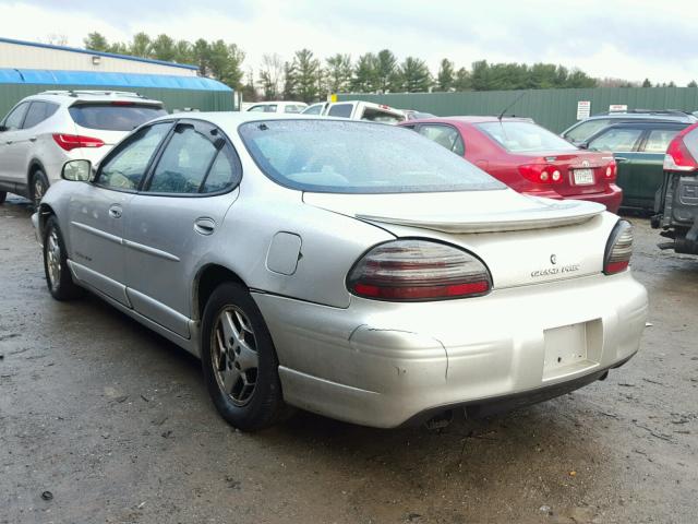 1G2WP52K12F245489 - 2002 PONTIAC GRAND PRIX SILVER photo 3