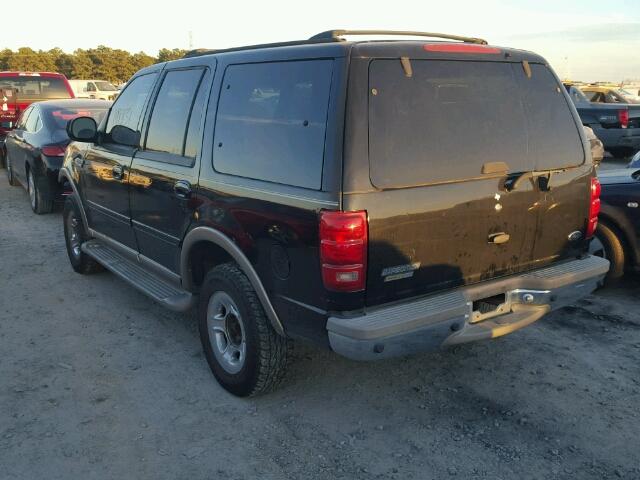 1FMFU18L92LA83976 - 2002 FORD EXPEDITION BLACK photo 3