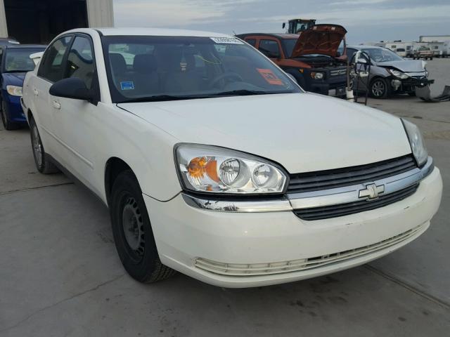 1G1ZT54885F204263 - 2005 CHEVROLET MALIBU LS WHITE photo 1