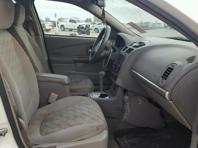 1G1ZT54885F204263 - 2005 CHEVROLET MALIBU LS WHITE photo 5