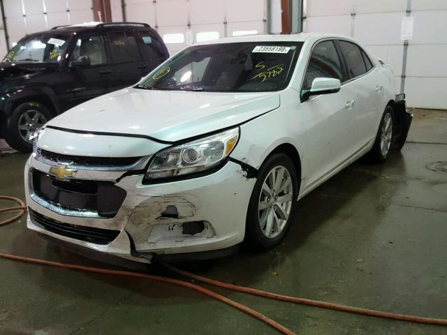 1G11E5SA3GF115782 - 2016 CHEVROLET MALIBU LIM WHITE photo 2