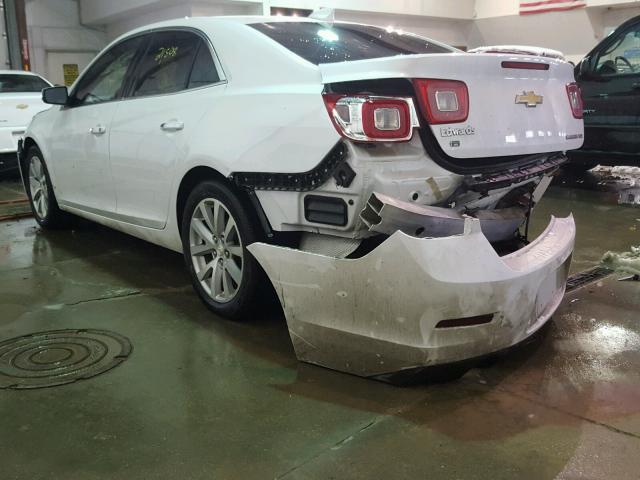 1G11E5SA3GF115782 - 2016 CHEVROLET MALIBU LIM WHITE photo 3