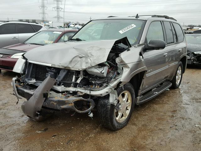 1GKDT13S362280364 - 2006 GMC ENVOY GRAY photo 2