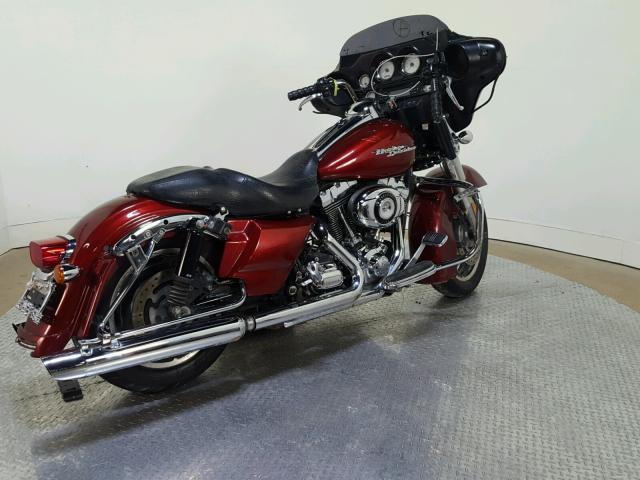 1HD1KB4179Y649322 - 2009 HARLEY-DAVIDSON FLHX MAROON photo 8