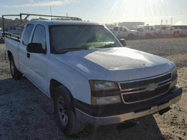 1GCEC19X16Z158130 - 2006 CHEVROLET SILVERADO WHITE photo 1