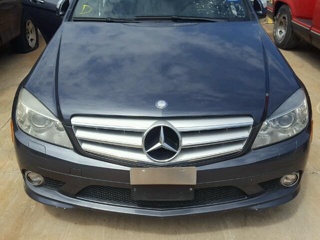 WDDGF56XX8F047355 - 2008 MERCEDES-BENZ C 350 GRAY photo 7