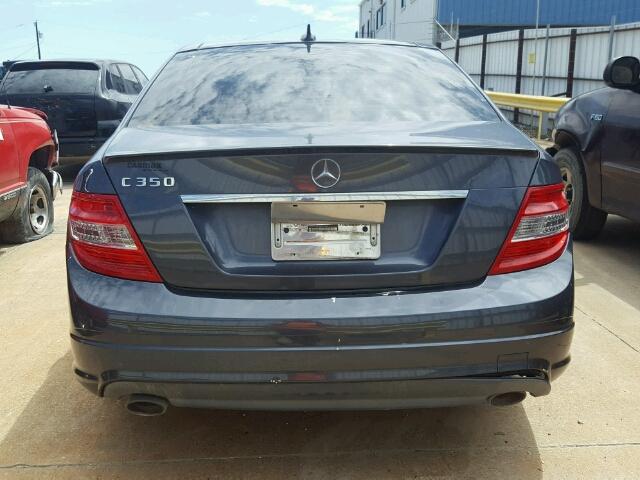 WDDGF56XX8F047355 - 2008 MERCEDES-BENZ C 350 GRAY photo 9