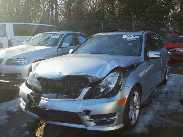 WDDGF8AB5EG207516 - 2014 MERCEDES-BENZ C 300 4MAT BLUE photo 2