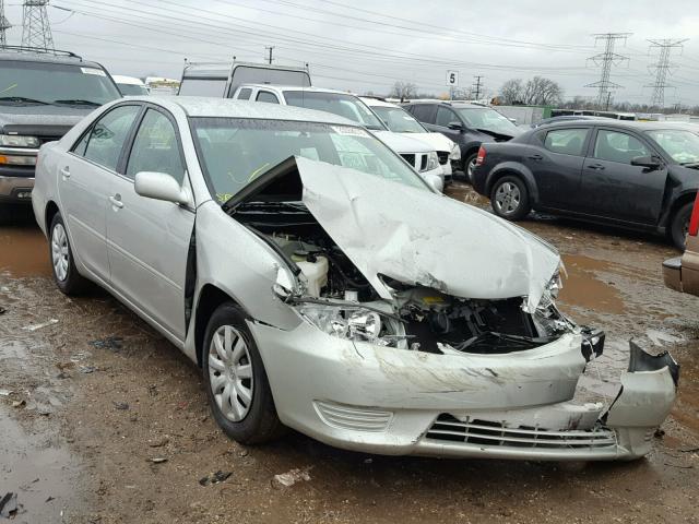 4T1BE30K55U411595 - 2005 TOYOTA CAMRY LE SILVER photo 1