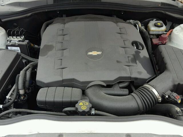 2G1FD1E37F9151299 - 2015 CHEVROLET CAMARO LT WHITE photo 7