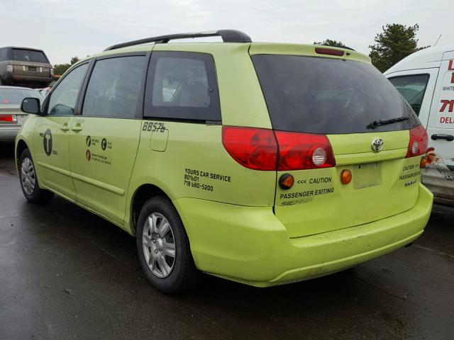 5TDZA23C46S585922 - 2006 TOYOTA SIENNA CE/ GREEN photo 3