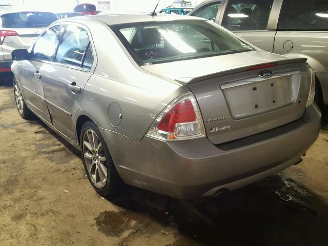 3FAHP08178R243480 - 2008 FORD FUSION SEL GRAY photo 3