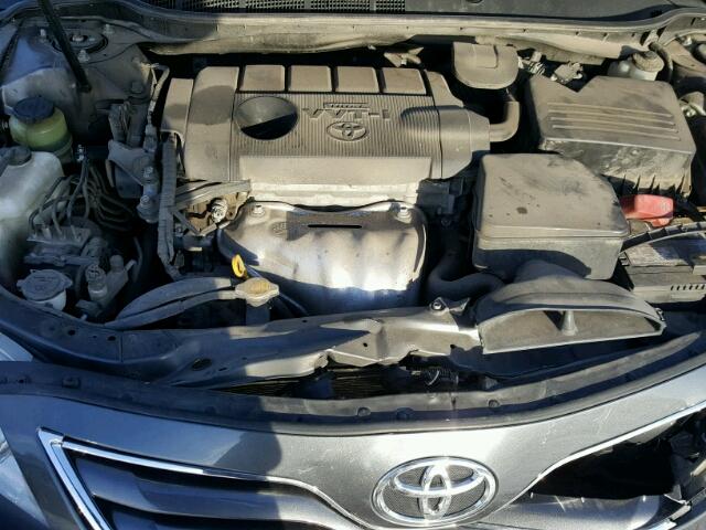 4T1BF3EK6AU082258 - 2010 TOYOTA CAMRY BASE CHARCOAL photo 7