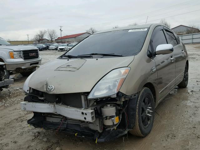 JTDKB22U663137787 - 2006 TOYOTA PRIUS BROWN photo 2