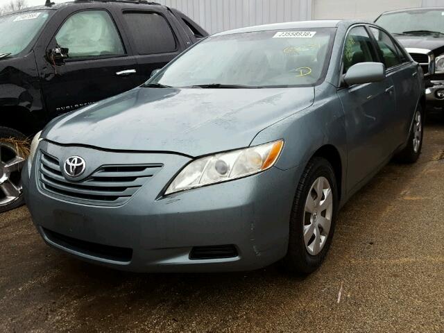 4T1BE46K97U505141 - 2007 TOYOTA CAMRY NEW TEAL photo 2