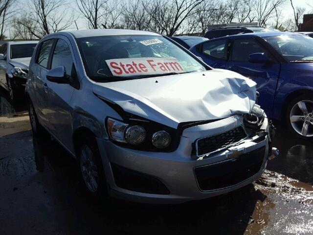 1G1JC6SH8F4112427 - 2015 CHEVROLET SONIC SILVER photo 1