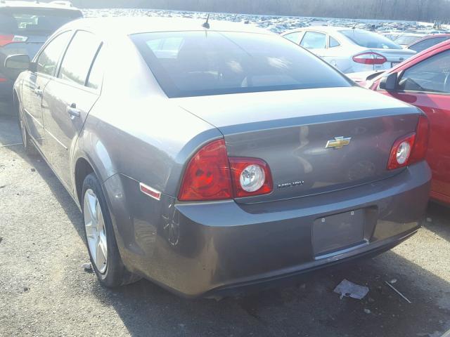 1G1ZB5E10BF176362 - 2011 CHEVROLET MALIBU LS GRAY photo 3