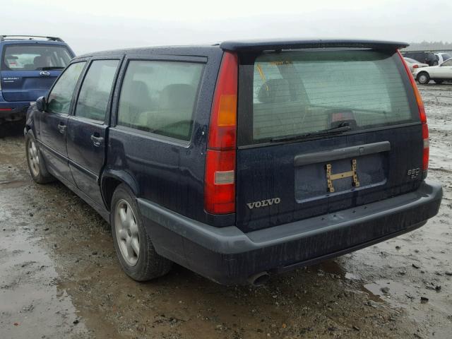 YV1LW5648V2289475 - 1997 VOLVO 850 GLT BLUE photo 3