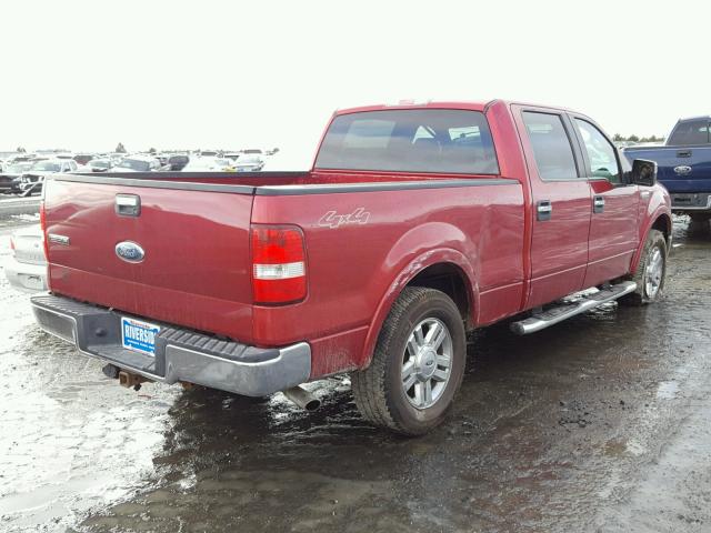 1FTPW14V67FB46161 - 2007 FORD F150 SUPER BROWN photo 4