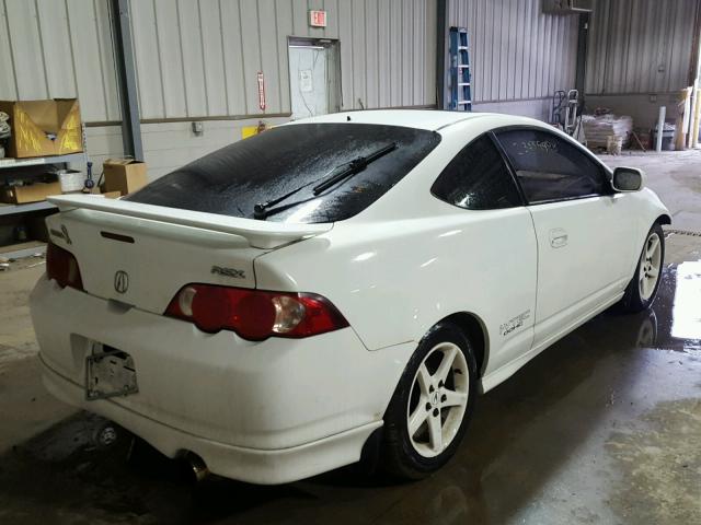 JH4DC54803C013841 - 2003 ACURA RSX WHITE photo 4