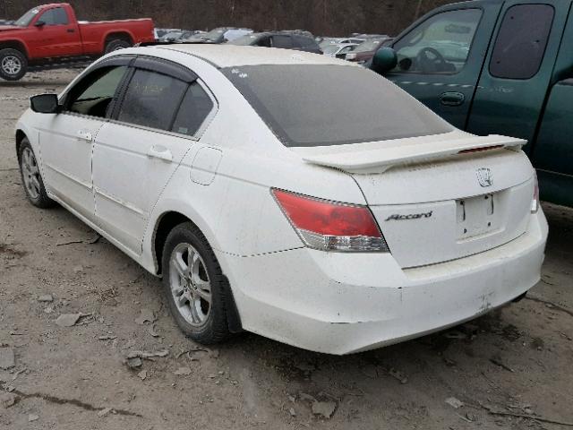 1HGCP2F80AA041095 - 2010 HONDA ACCORD EXL WHITE photo 3