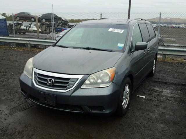 5FNRL38688B412592 - 2008 HONDA ODYSSEY EX GRAY photo 2