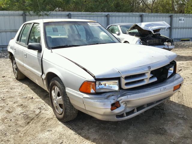 3B3XA46K7PT636411 - 1993 DODGE SPIRIT SILVER photo 1