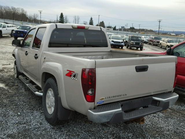 1GCDT136858114108 - 2005 CHEVROLET COLORADO BEIGE photo 3