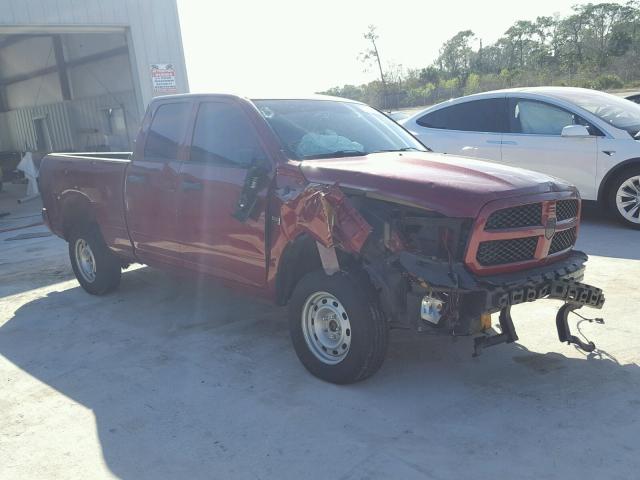 1C6RR7FT3ES380445 - 2014 RAM 1500 ST RED photo 1