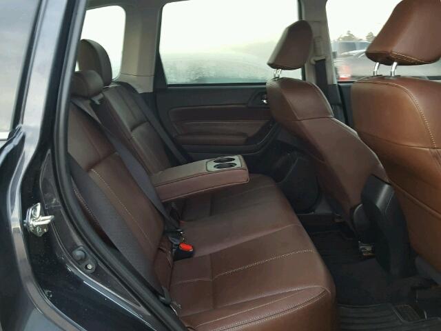 JF2SJAWC0HH515656 - 2017 SUBARU FORESTER 2 BLACK photo 6