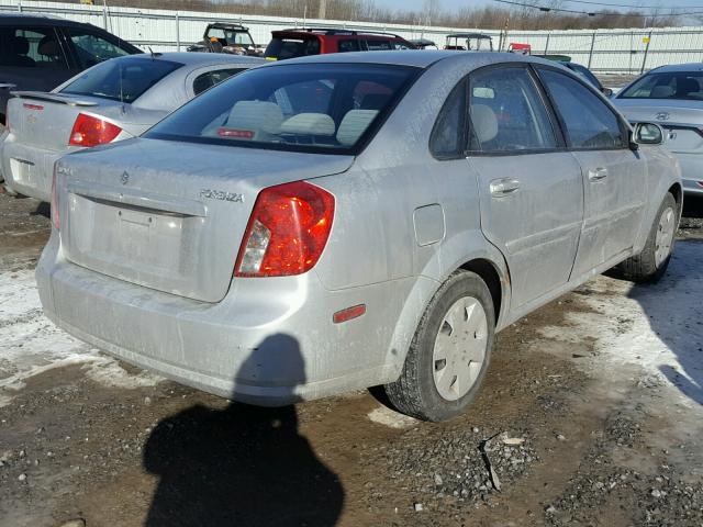 KL5JD56Z78K761867 - 2008 SUZUKI FORENZA BA SILVER photo 4