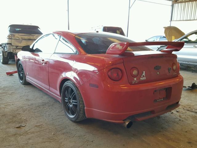 1G1AP14P167721711 - 2006 CHEVROLET COBALT SS RED photo 3