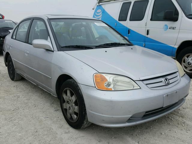 JHMES26791S006237 - 2001 HONDA CIVIC EX ვერცხლისფერი ფოტო 1