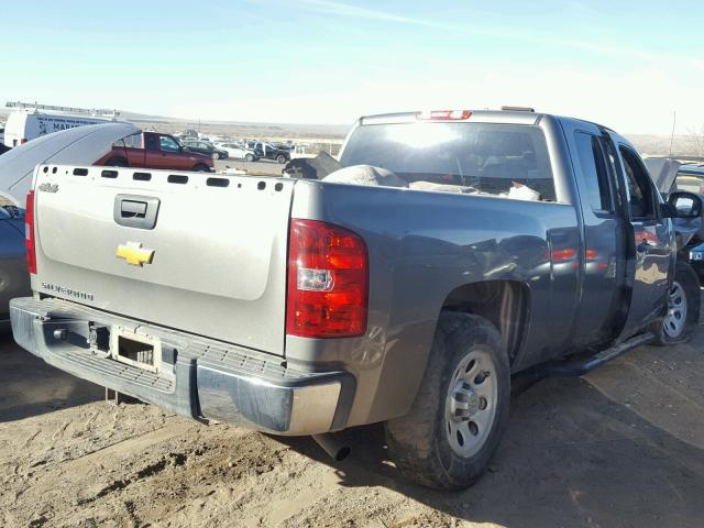 1GCRCPEX8CZ329462 - 2012 CHEVROLET SILVERADO GRAY photo 4