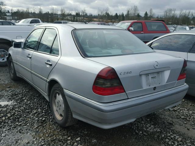 WDBHA23G9WA618892 - 1998 MERCEDES-BENZ C 230 SILVER photo 3