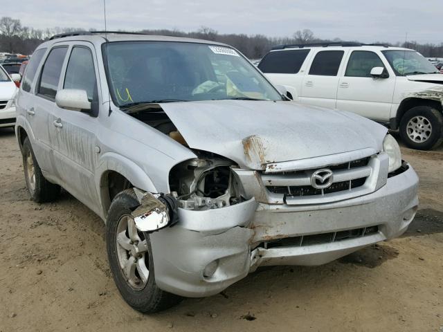 4F2YZ06186KM11586 - 2006 MAZDA TRIBUTE S SILVER photo 1