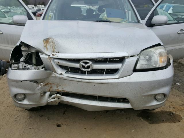 4F2YZ06186KM11586 - 2006 MAZDA TRIBUTE S SILVER photo 7