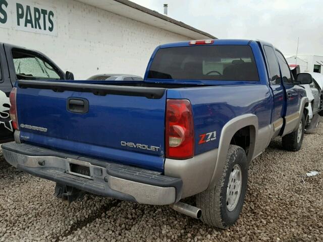 2GCEK19T331320845 - 2003 CHEVROLET SILVERADO TWO TONE photo 4