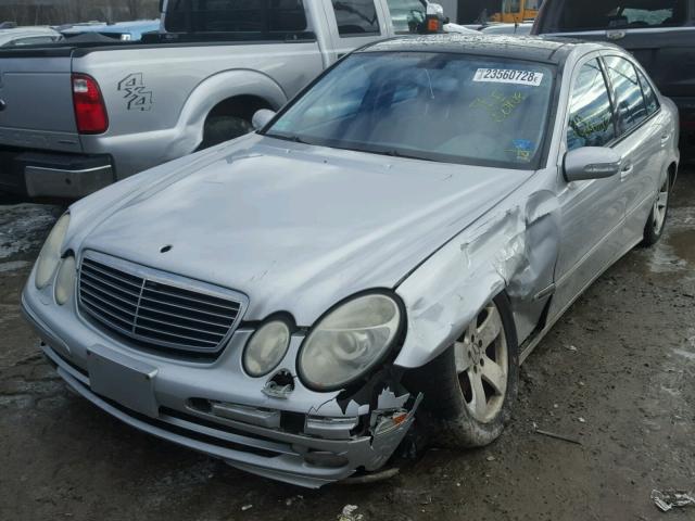 WDBUF65J73A224416 - 2003 MERCEDES-BENZ E 320 SILVER photo 2