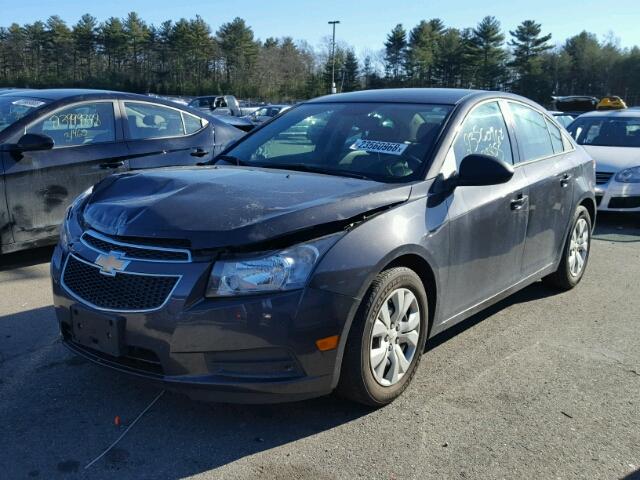 1G1PA5SG0E7120942 - 2014 CHEVROLET CRUZE LS BLACK photo 2