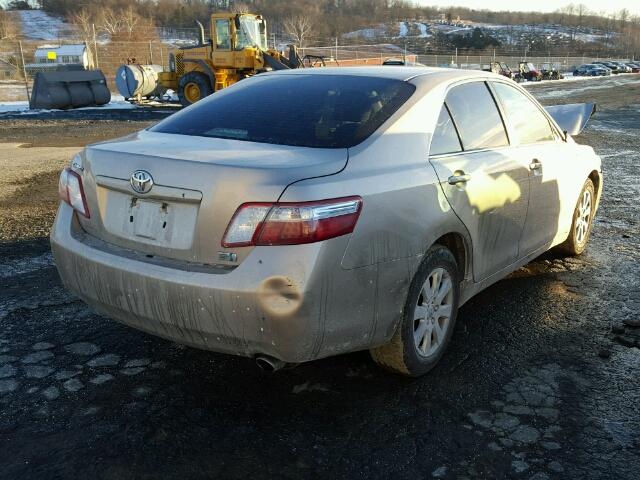 JTNBB46K473036765 - 2007 TOYOTA CAMRY NEW BEIGE photo 4