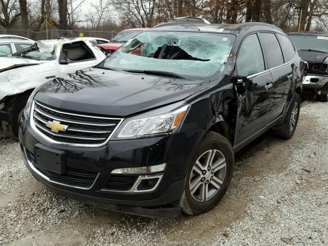 1GNKVGKD9GJ251226 - 2016 CHEVROLET TRAVERSE L BLACK photo 2