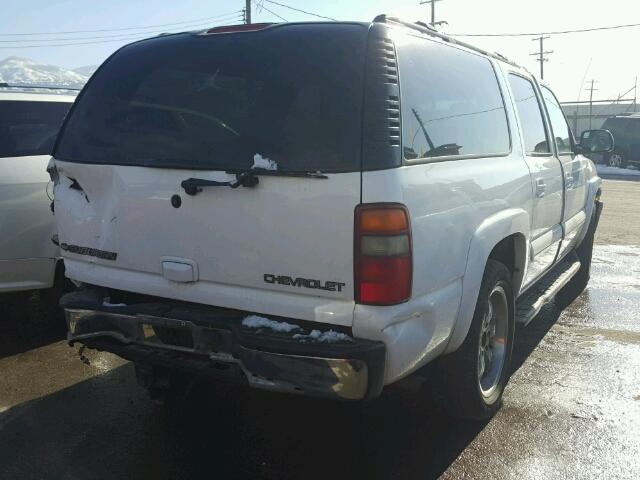 3GNFK16T03G348223 - 2003 CHEVROLET SUBURBAN K WHITE photo 4