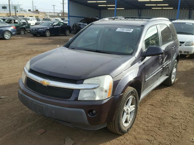 2CNDL73F366163836 - 2006 CHEVROLET EQUINOX LT BROWN photo 2