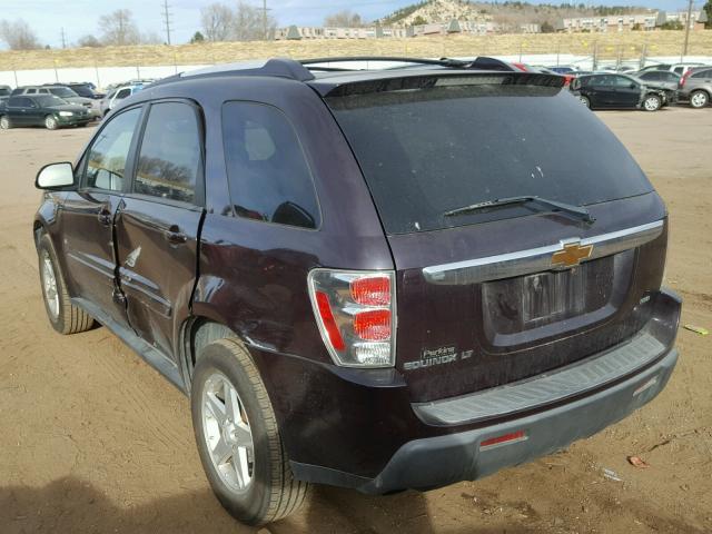 2CNDL73F366163836 - 2006 CHEVROLET EQUINOX LT BROWN photo 3