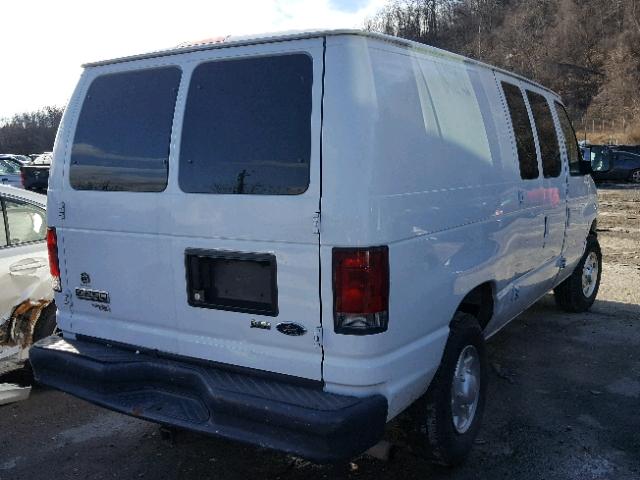 1FTNE2EL3BDB18805 - 2011 FORD ECONOLINE WHITE photo 4