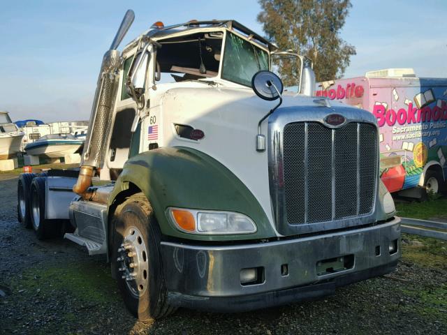 1XPVAP9X4DD197019 - 2013 PETERBILT 384 WHITE photo 1