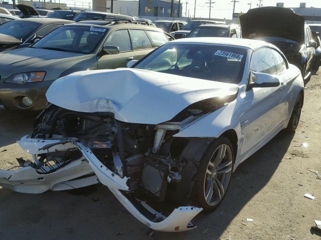 WBS3U9C59GP968668 - 2016 BMW M4 WHITE photo 2