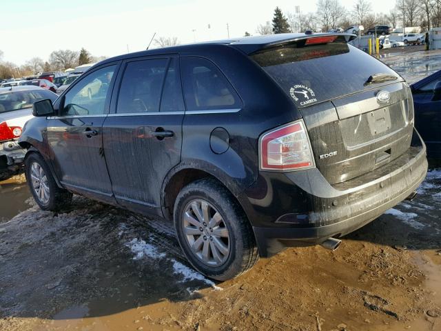 2FMDK49C58BA06740 - 2008 FORD EDGE LIMIT BLACK photo 3