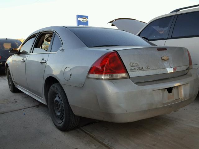 2G1WB57N491164963 - 2009 CHEVROLET IMPALA LS SILVER photo 3